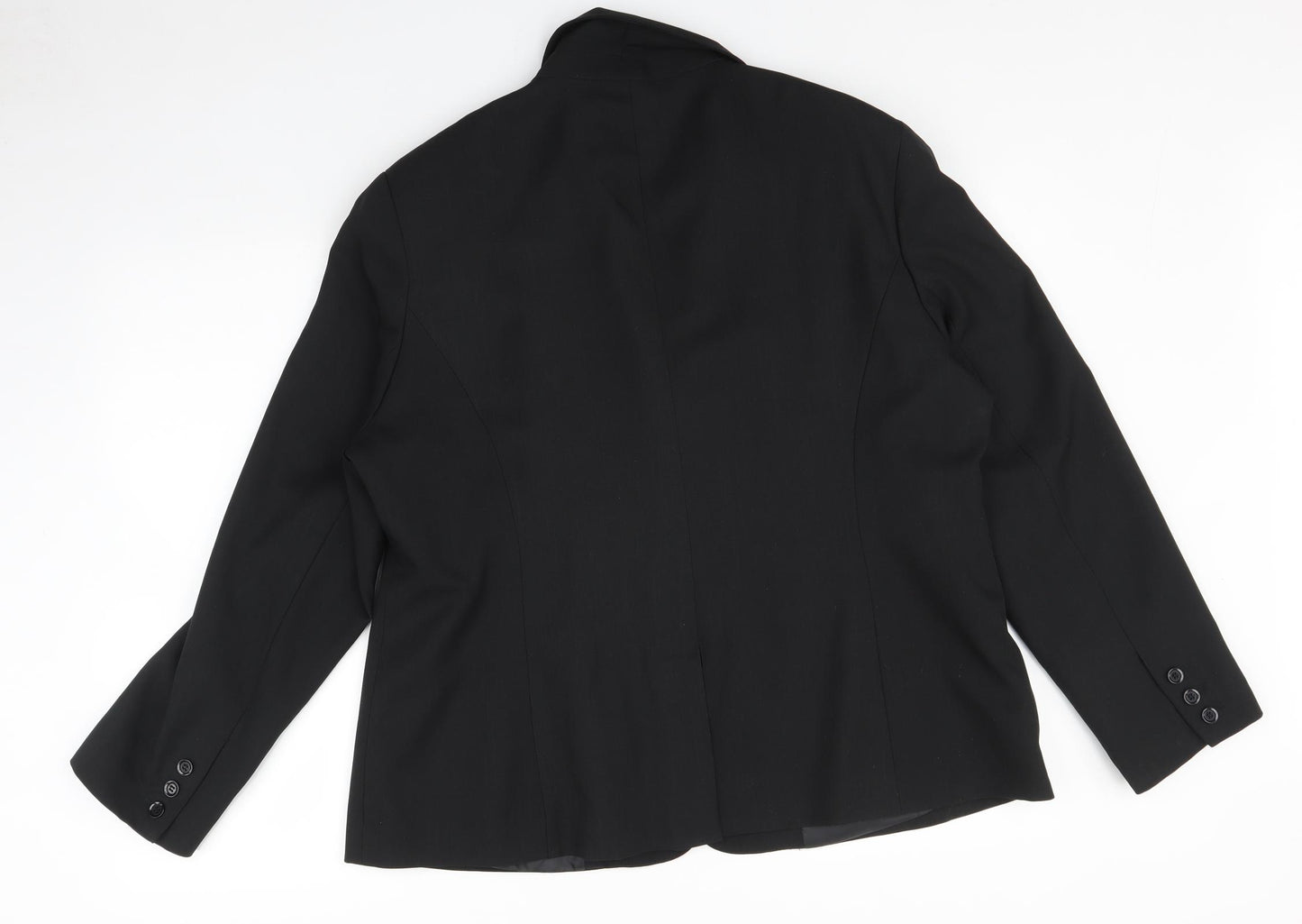 Littlewoods Womens Black    Blazer Size 20