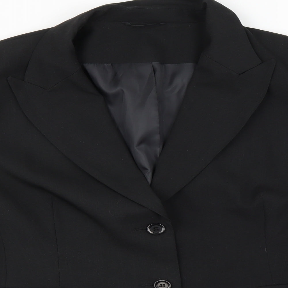 Littlewoods Womens Black    Blazer Size 20