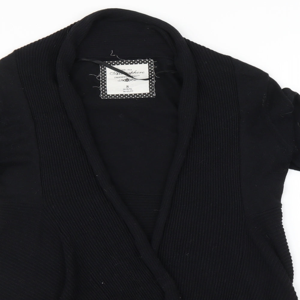 Atmosphere Womens Black   Cardigan Jumper Size 8