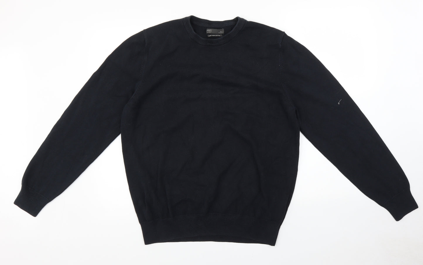 Marks and Spencer Mens Blue   Pullover Sweatshirt Size L
