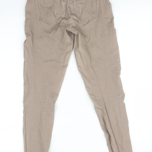 Atmosphere Womens Beige   Trousers  Size 8 L26 in