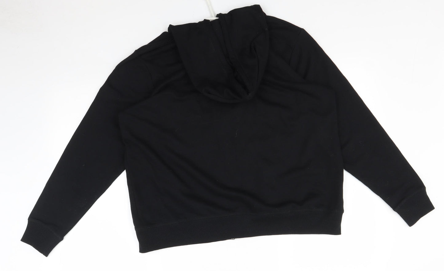 Adore Womens Black   Full Zip Hoodie Size M