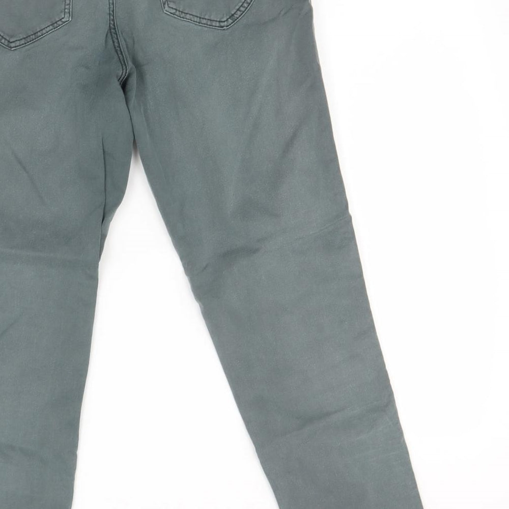 Indigo Womens Grey   Skinny Jeans Size 14 L29 in
