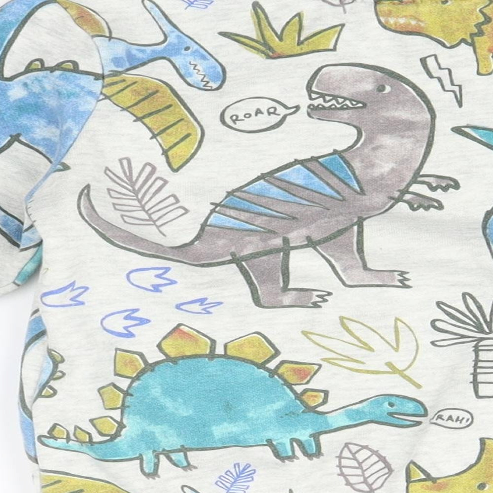 NEXT Baby Grey    Jumper Size 18-24 Months  - Dinosaur print