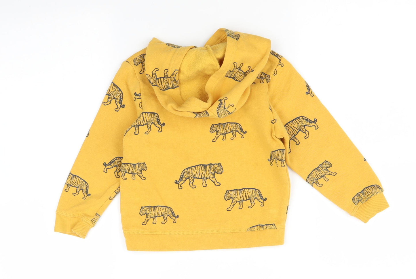 H&M Boys Yellow    Hoodie Size 3-4 Years