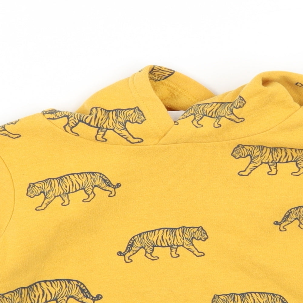 H&M Boys Yellow    Hoodie Size 3-4 Years