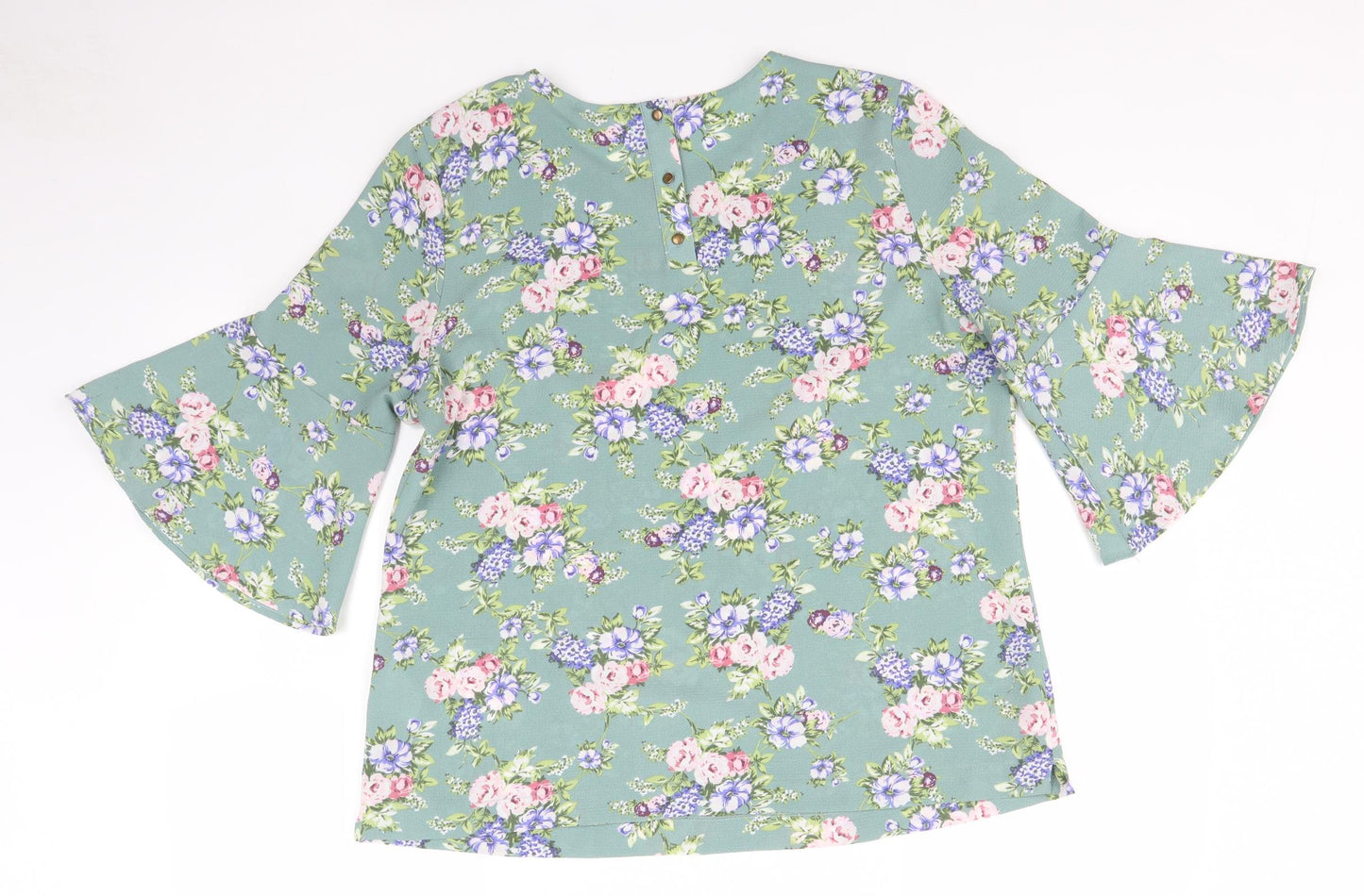 Peacocks Womens Multicoloured Floral   Blouse Size 14