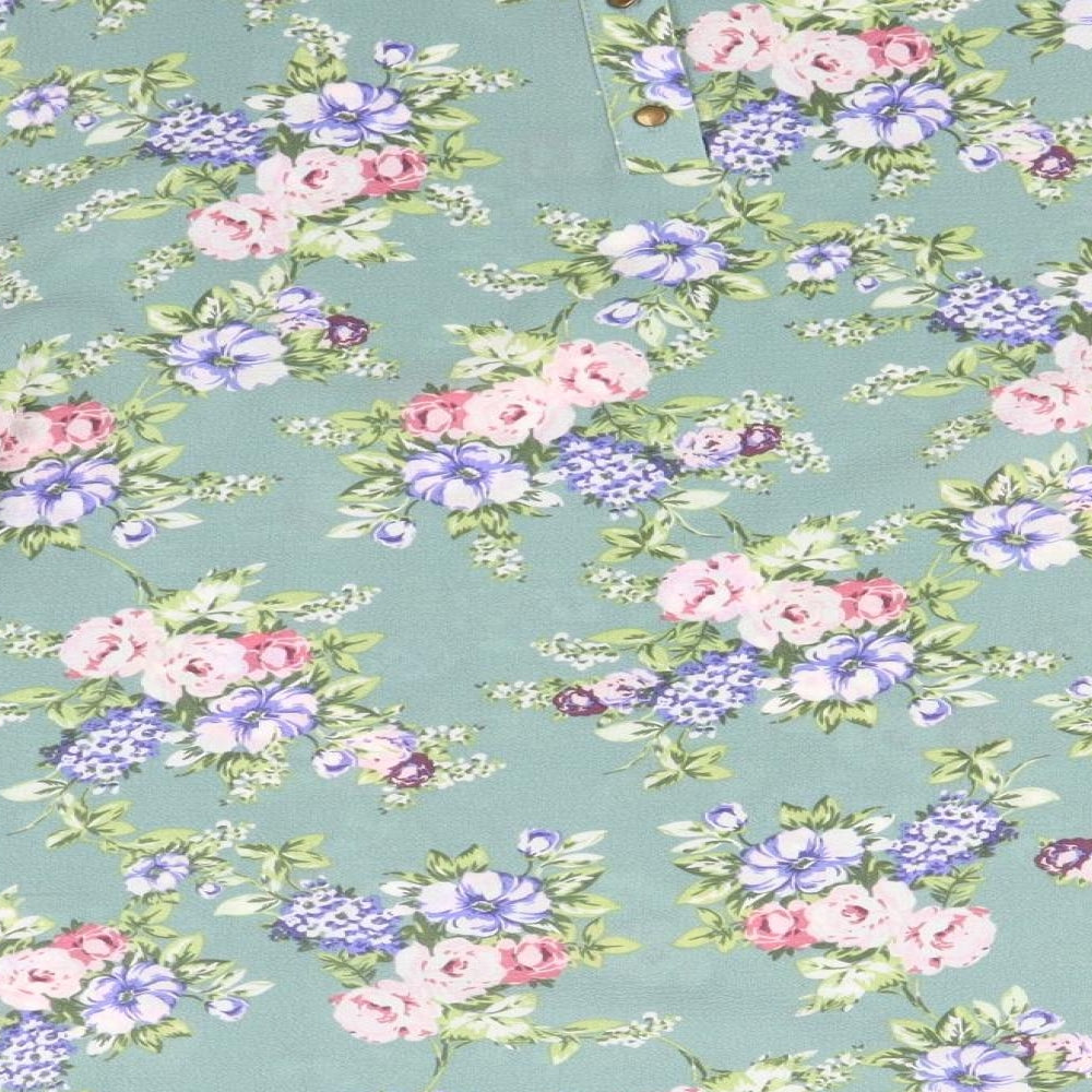 Peacocks Womens Multicoloured Floral   Blouse Size 14