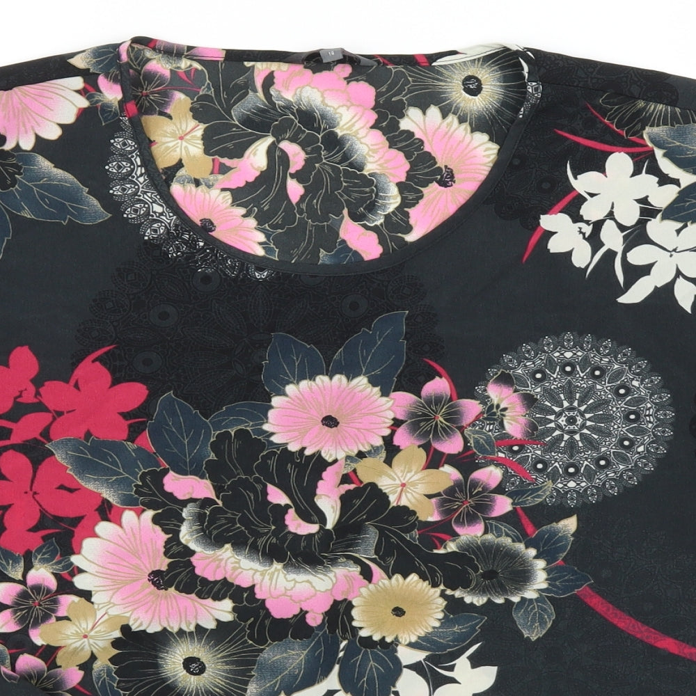 Limited Womens Multicoloured Floral   Blouse Size 14