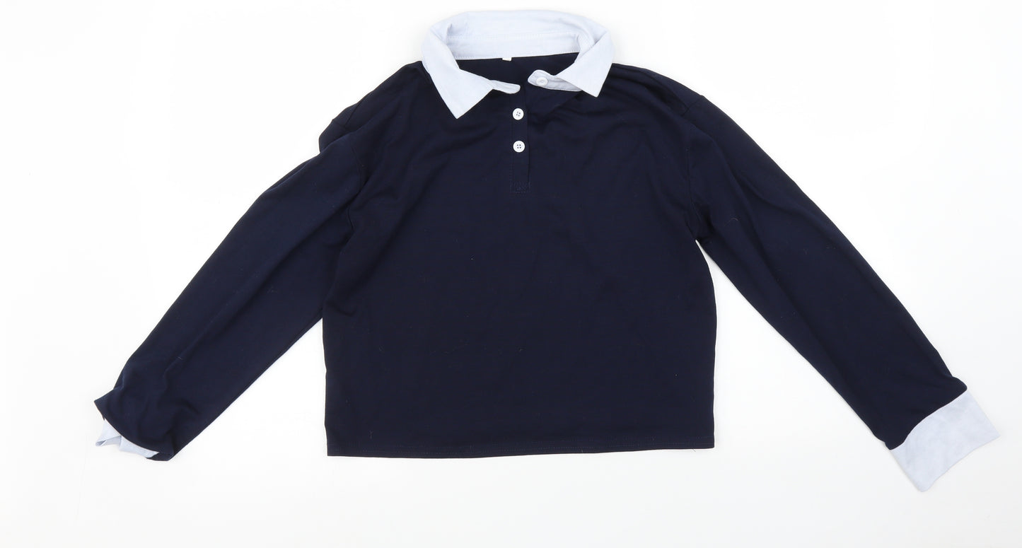 Preworn Womens Blue   Basic T-Shirt Size S