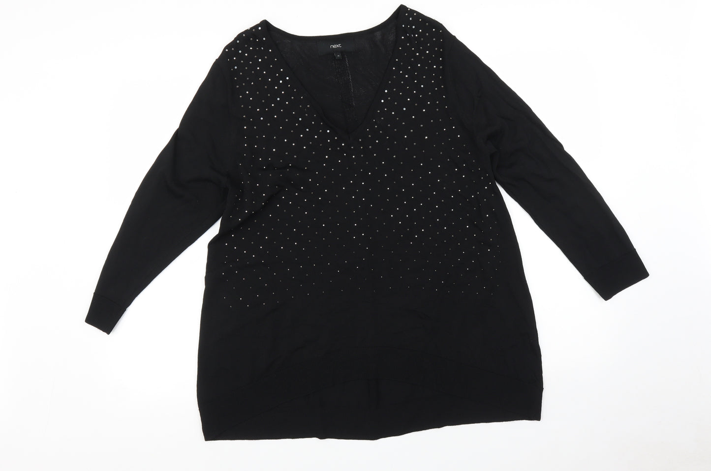 NEXT Womens Black    Blouse Size 14
