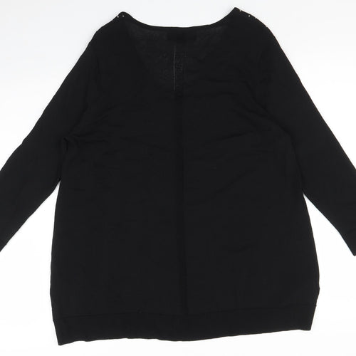 NEXT Womens Black    Blouse Size 14