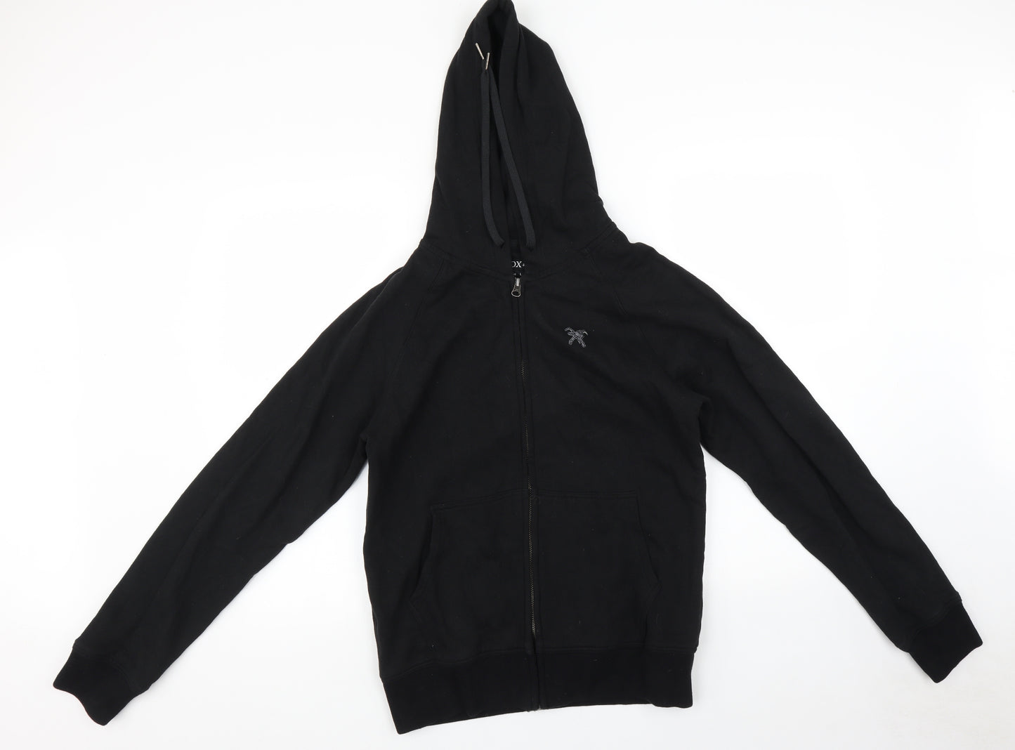 Fox and Croft Womens Black   Pullover Hoodie Size S