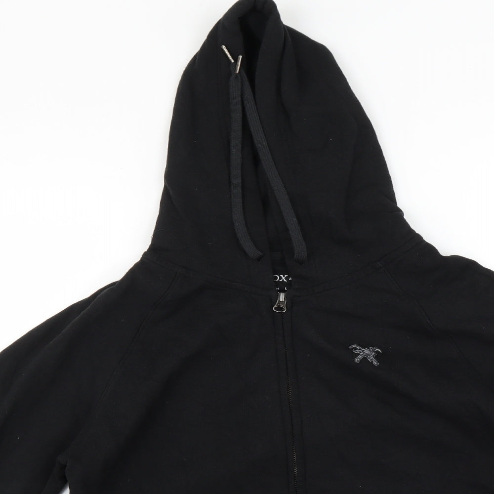 Fox and Croft Womens Black   Pullover Hoodie Size S