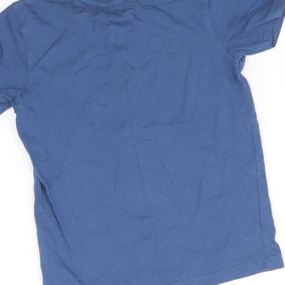 George Boys Blue    T-Shirt Size 6-7 Years  - Sloth