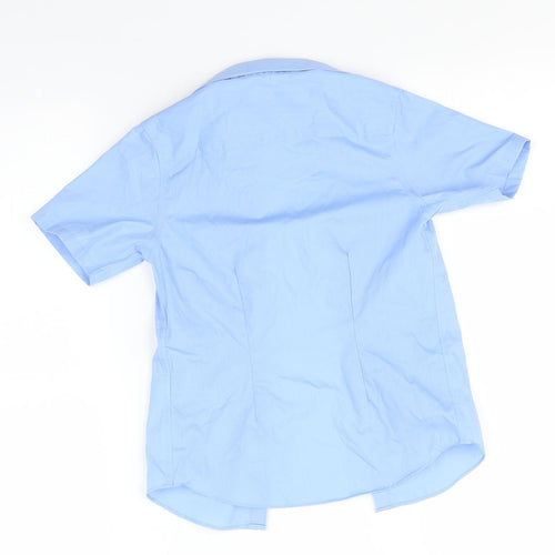 Marks and Spencer Boys Blue    Button-Up Size 5-6 Years  - School