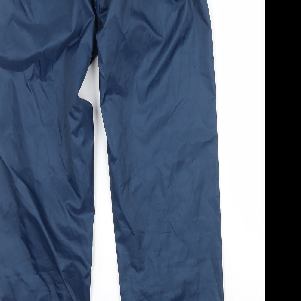 DECATHLON Boys Blue   Rain Trousers Trousers Size 12 Years