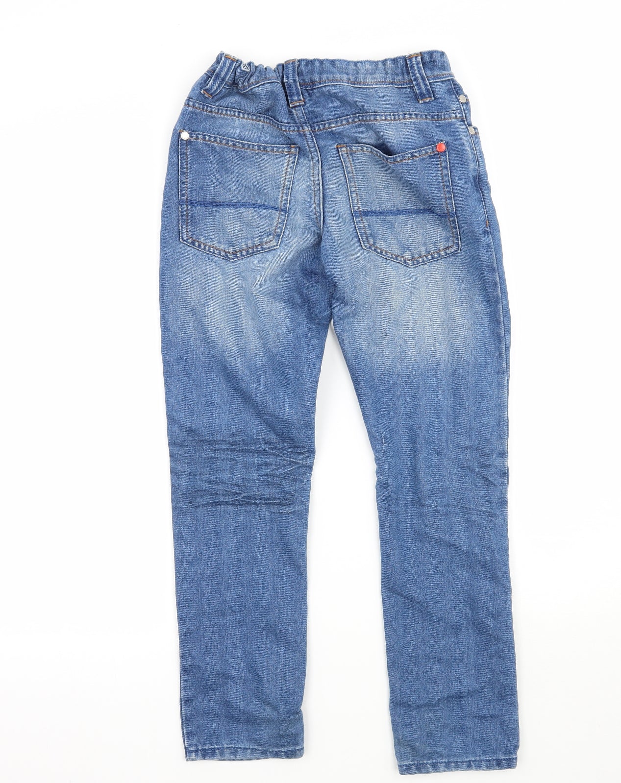 NEXT Girls Blue  Denim Straight Jeans Size 12 Years