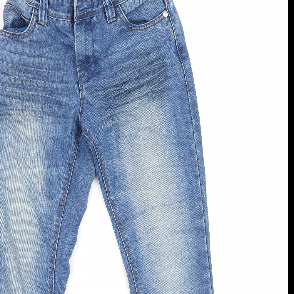 NEXT Girls Blue  Denim Straight Jeans Size 12 Years