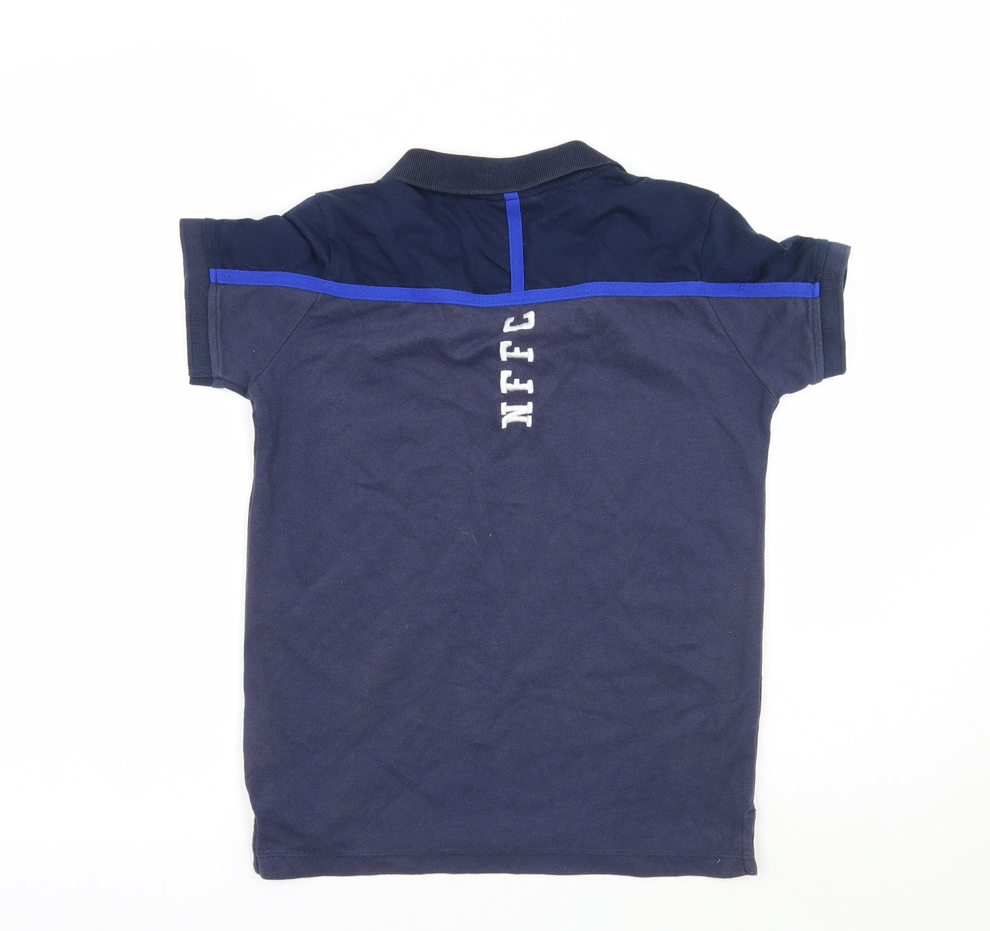 Macron Boys Blue   Basic Polo Size 9-10 Years  - Nottingham Forest