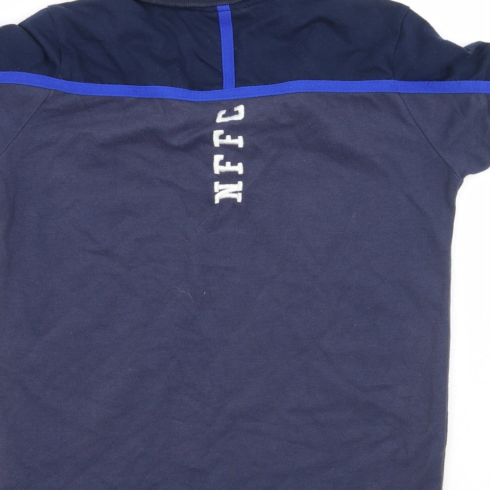 Macron Boys Blue   Basic Polo Size 9-10 Years  - Nottingham Forest