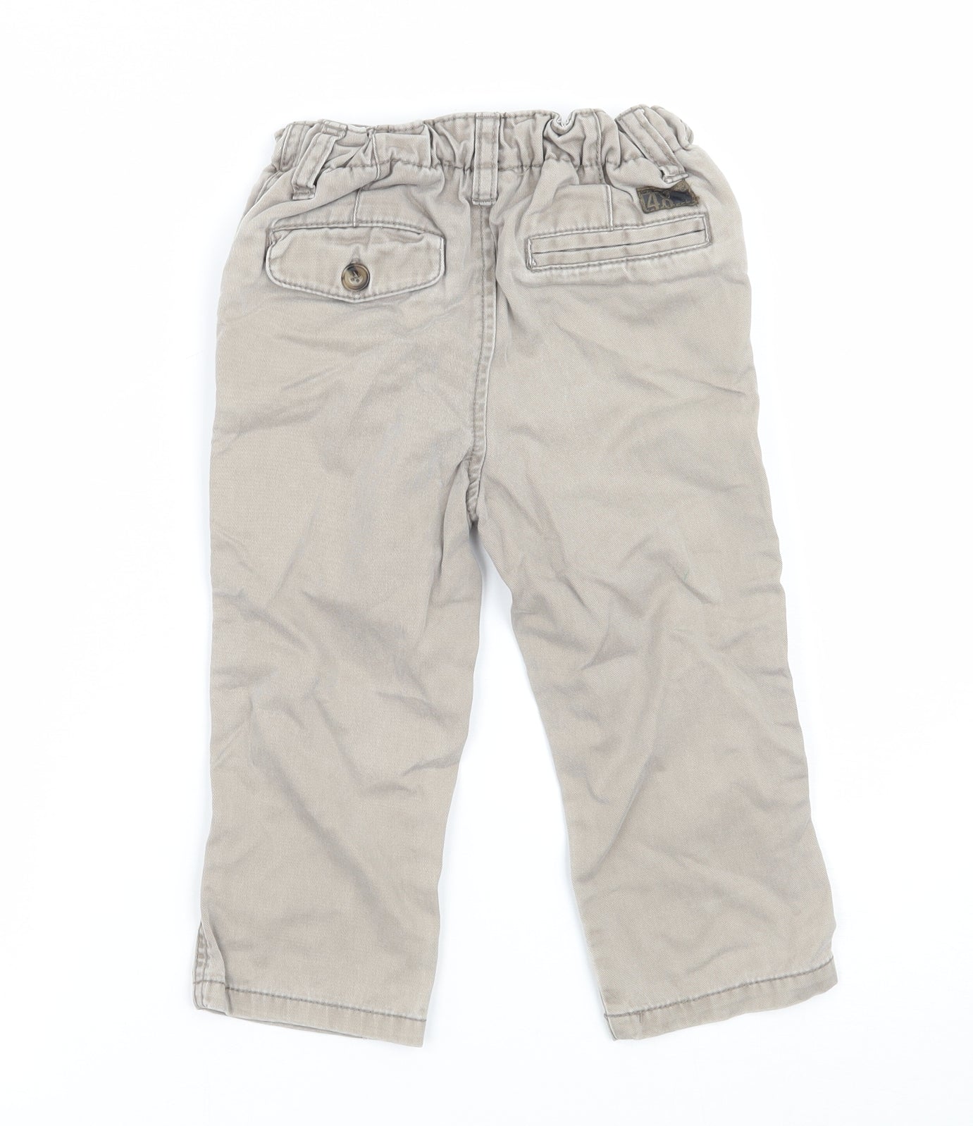 NEXT Boys Beige  Denim Jogger Jeans Size 18-24 Months