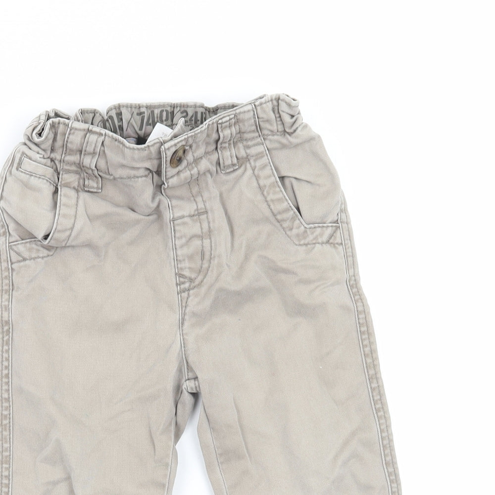 NEXT Boys Beige  Denim Jogger Jeans Size 18-24 Months