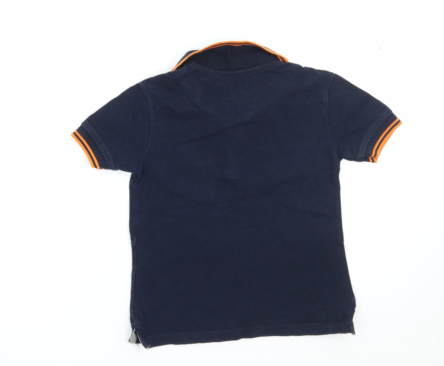 The Spitalfields Shirt Co Boys Blue   Basic Polo Size 5-6 Years