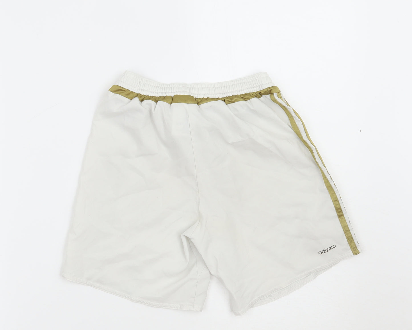 adidas Boys White   Bermuda Shorts Size 9-10 Years - Nottingham Forest