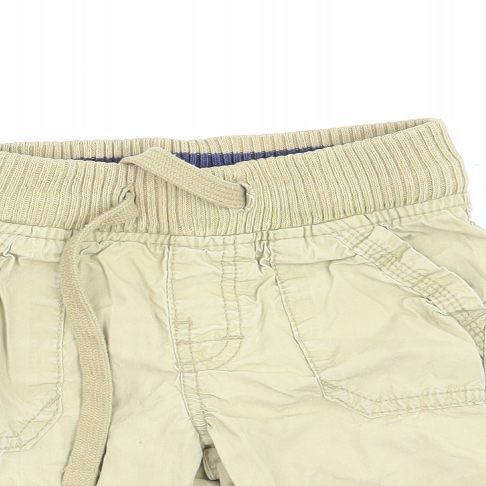 Marks and Spencer Boys Beige   Cargo Shorts Size 2-3 Years