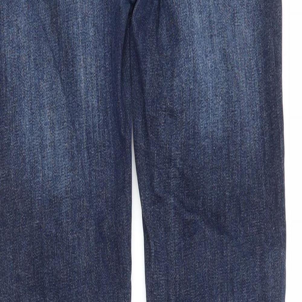 River Island Womens Blue  Denim Skinny Jeans Size 10 L28 in