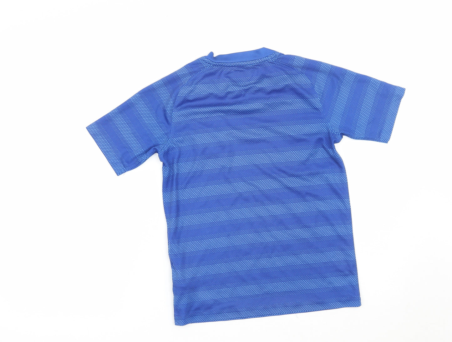 Nike Boys Blue Spotted  Basic T-Shirt Size 9-10 Years  - Brazil Football