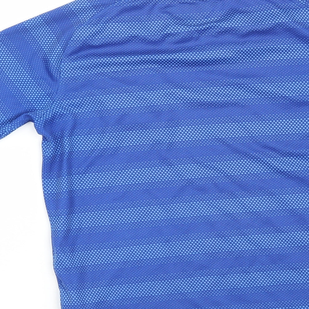 Nike Boys Blue Spotted  Basic T-Shirt Size 9-10 Years  - Brazil Football