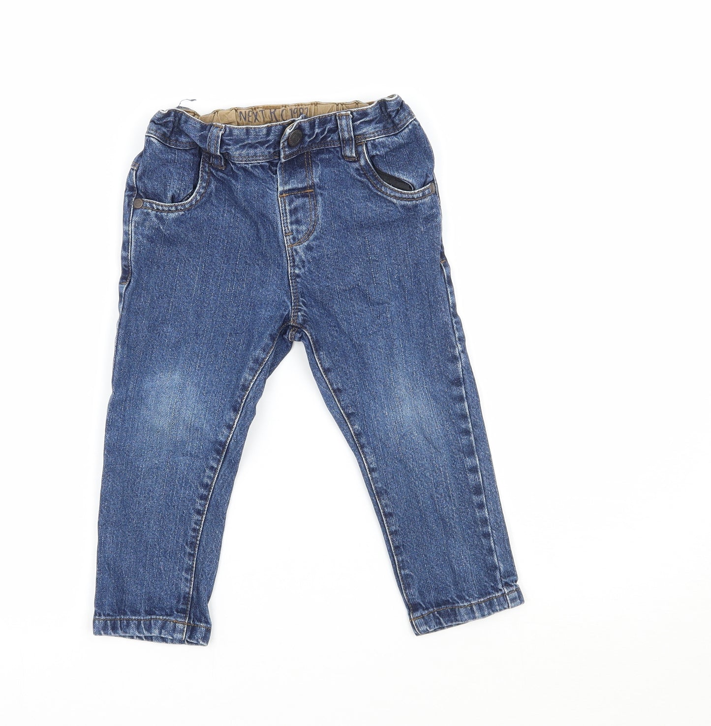 NEXT Baby Blue  Denim Jogger Jeans Size 18-24 Months