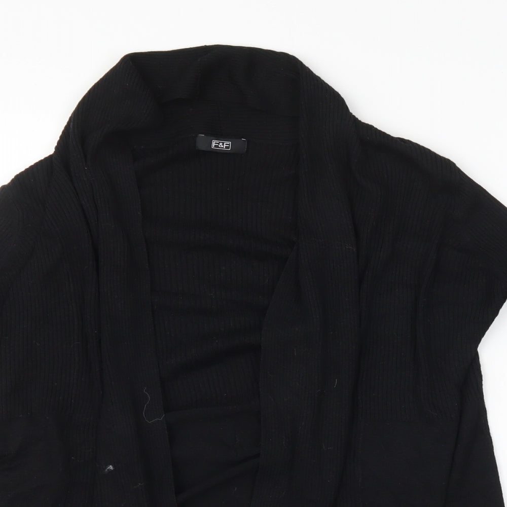 F&F Womens Black   Cardigan Jumper Size 12