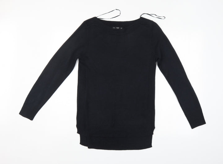 F&F Womens Blue Pullover Jumper Size 10