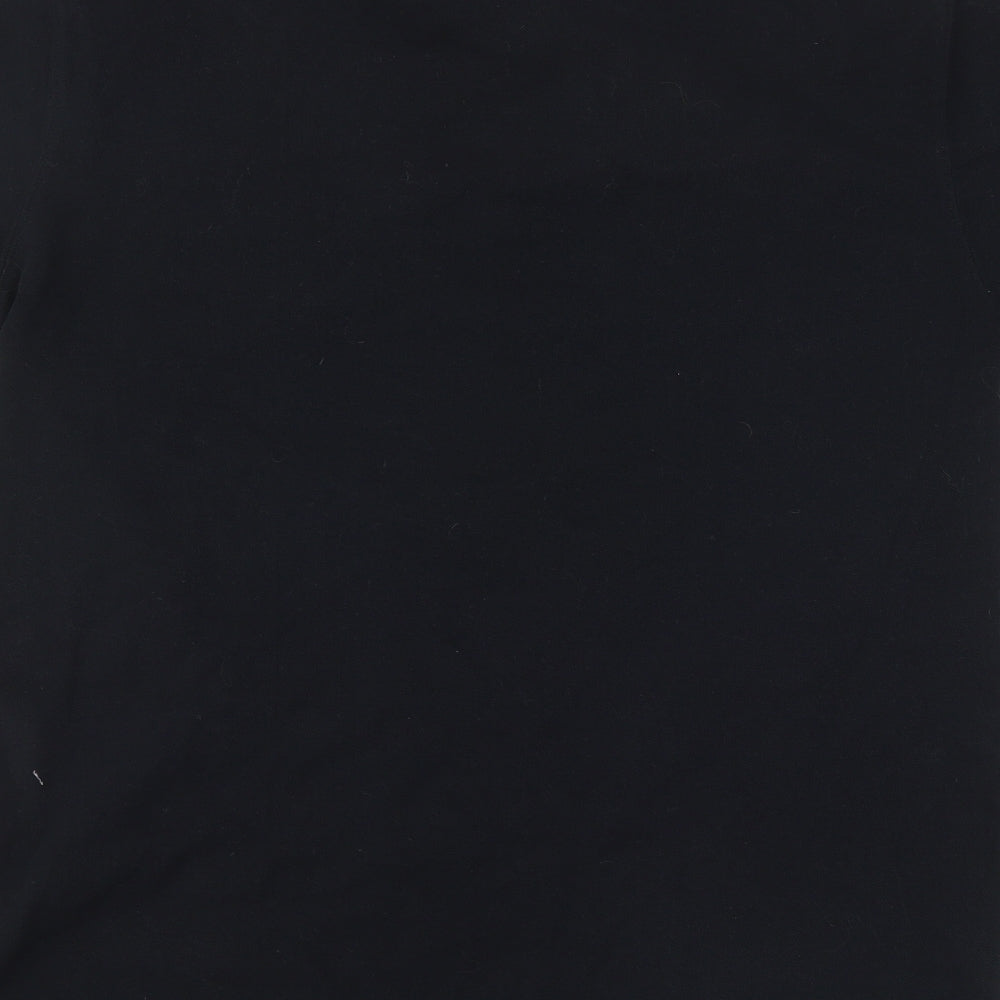 Cotton Traders Mens Black    Polo