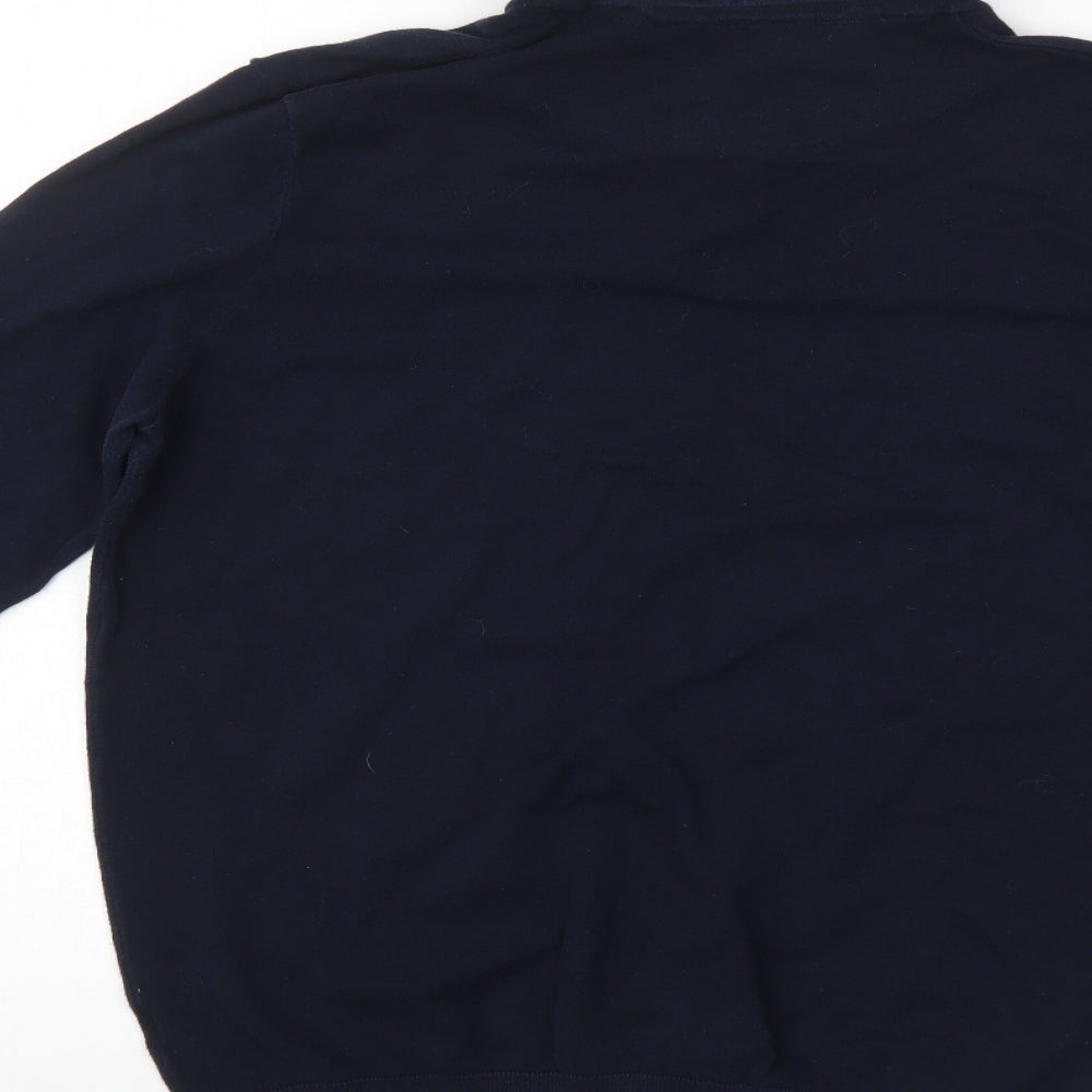 F&F Mens Blue   Pullover Jumper Size L