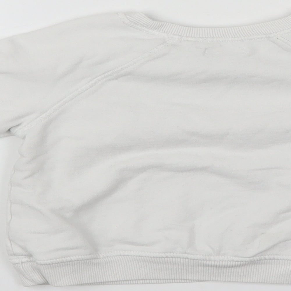 NEXT Girls White   Pullover Sweatshirt Size 3 Years