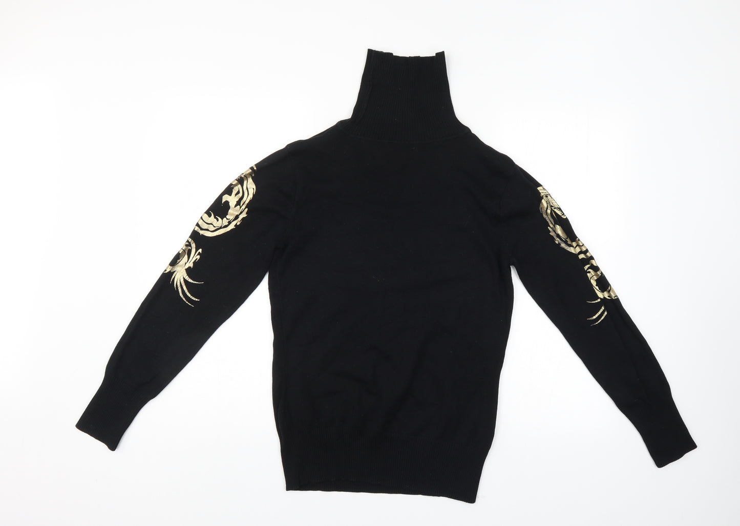 Melrose Womens Black   Pullover Jumper Size 18