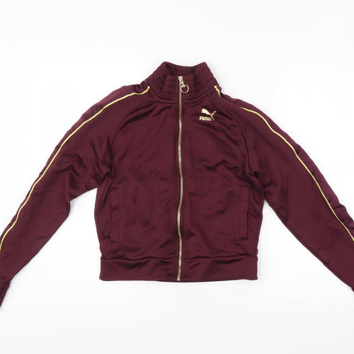 PUMA Womens Purple   Jacket  Size S  - Track Top