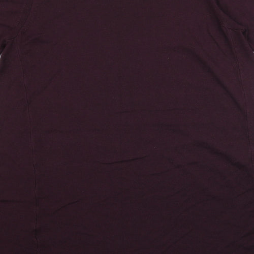 Wallis Womens Purple  Knit Tunic Blouse Size S