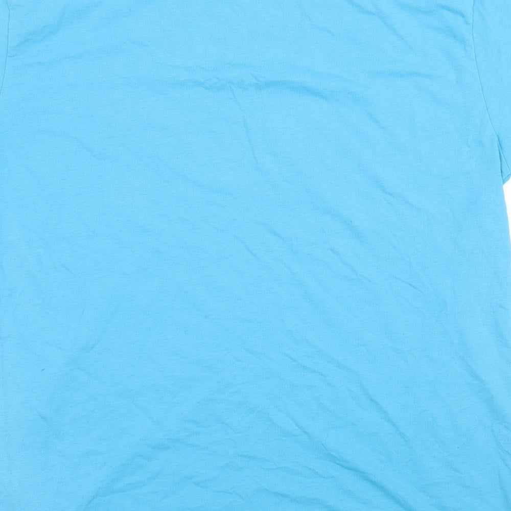 Hurley Mens Blue    T-Shirt Size L