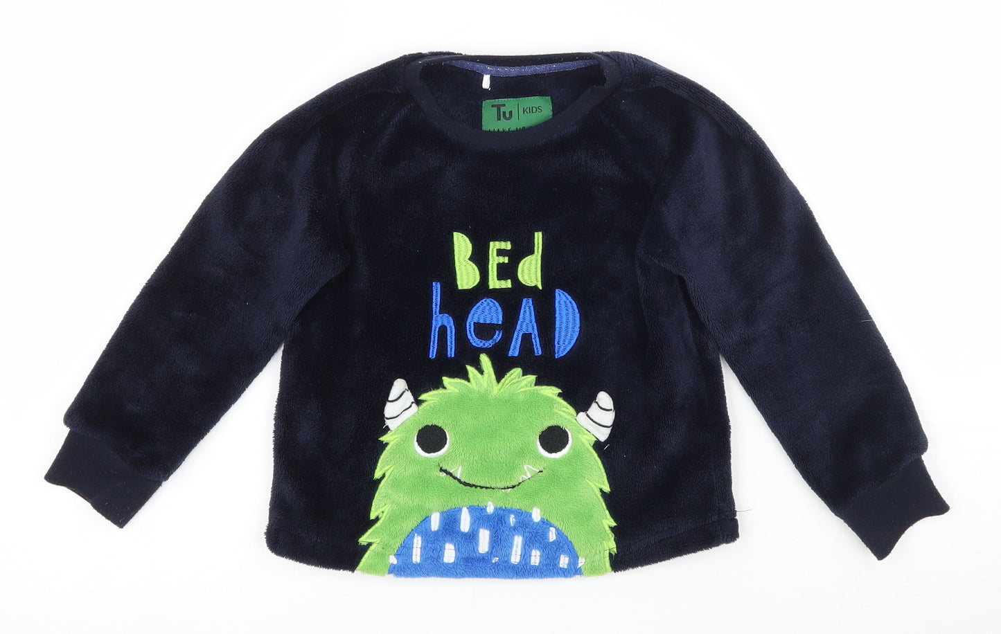 TU kids Boys Blue    Pyjama Top Size 3-4 Years  - Monster