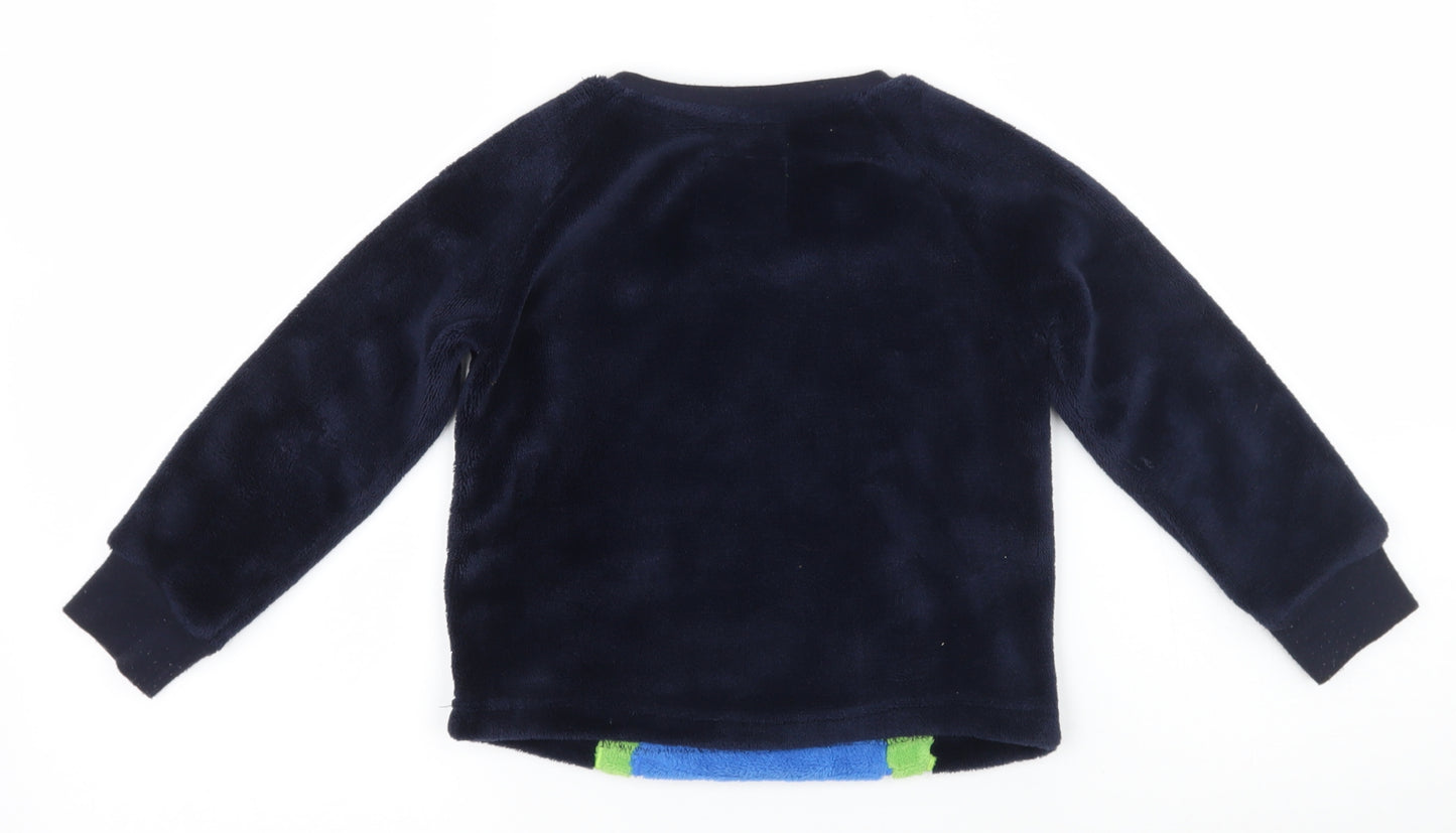 TU kids Boys Blue    Pyjama Top Size 3-4 Years  - Monster