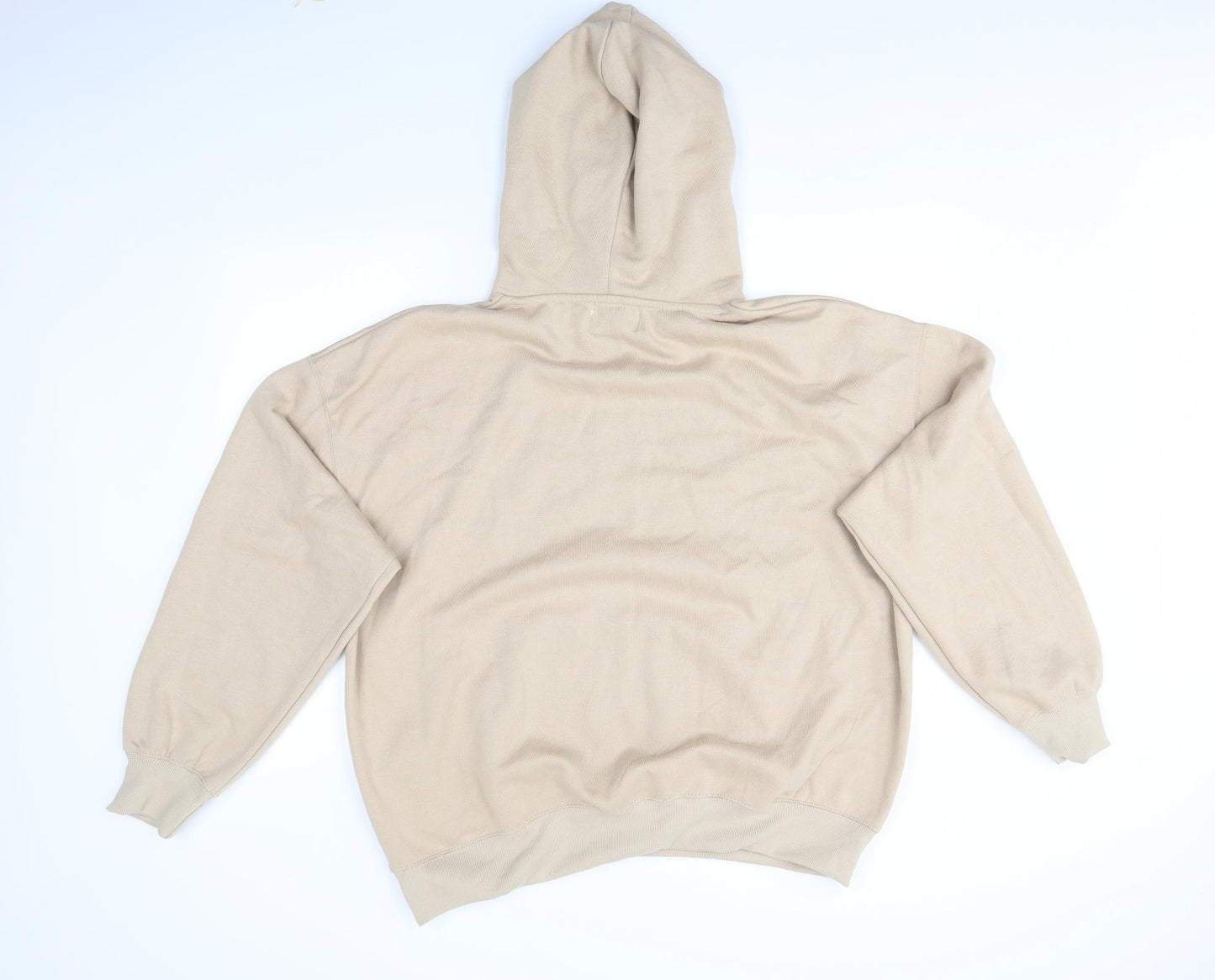 Pull&Bear Mens Beige   Pullover Hoodie Size L