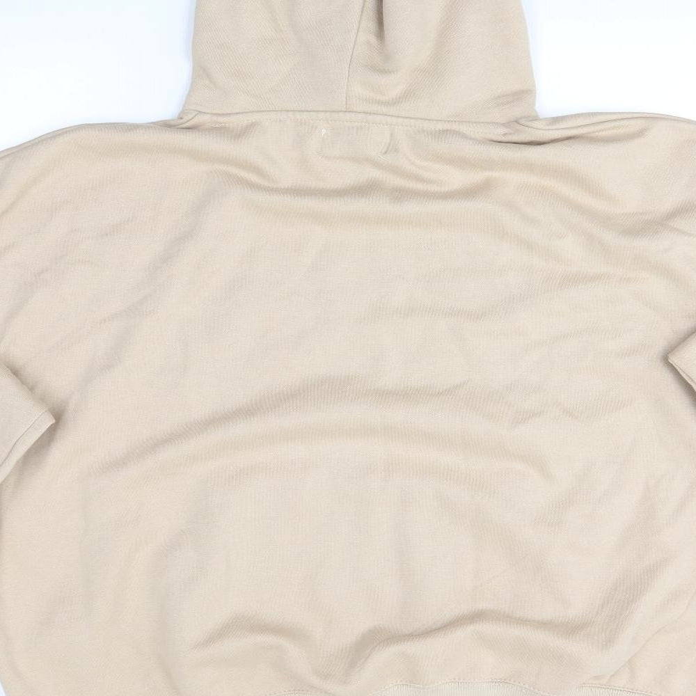 Pull&Bear Mens Beige   Pullover Hoodie Size L
