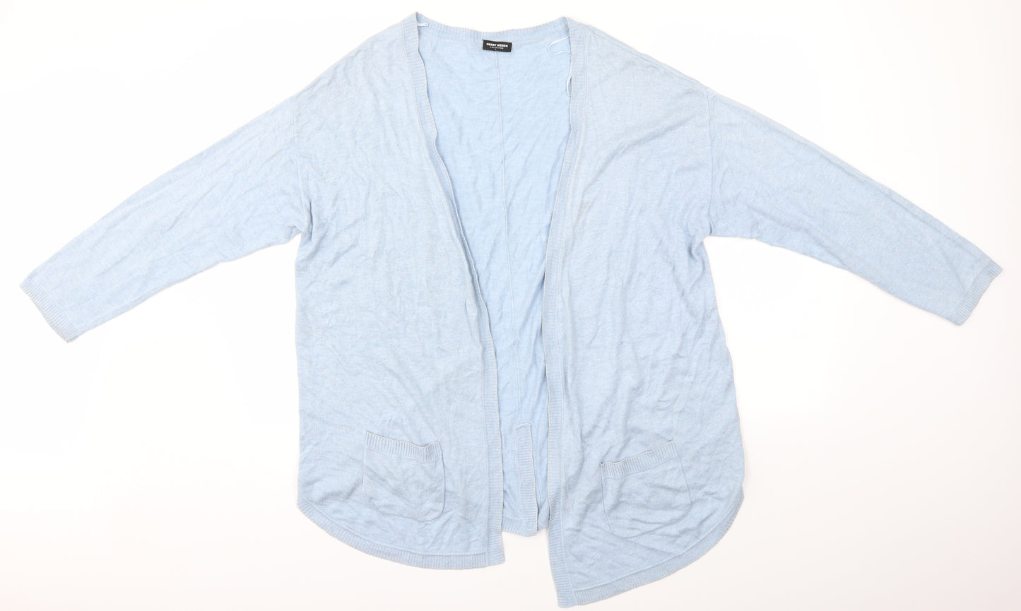 Gerry Weber Womens Blue   Cardigan Jumper Size 18
