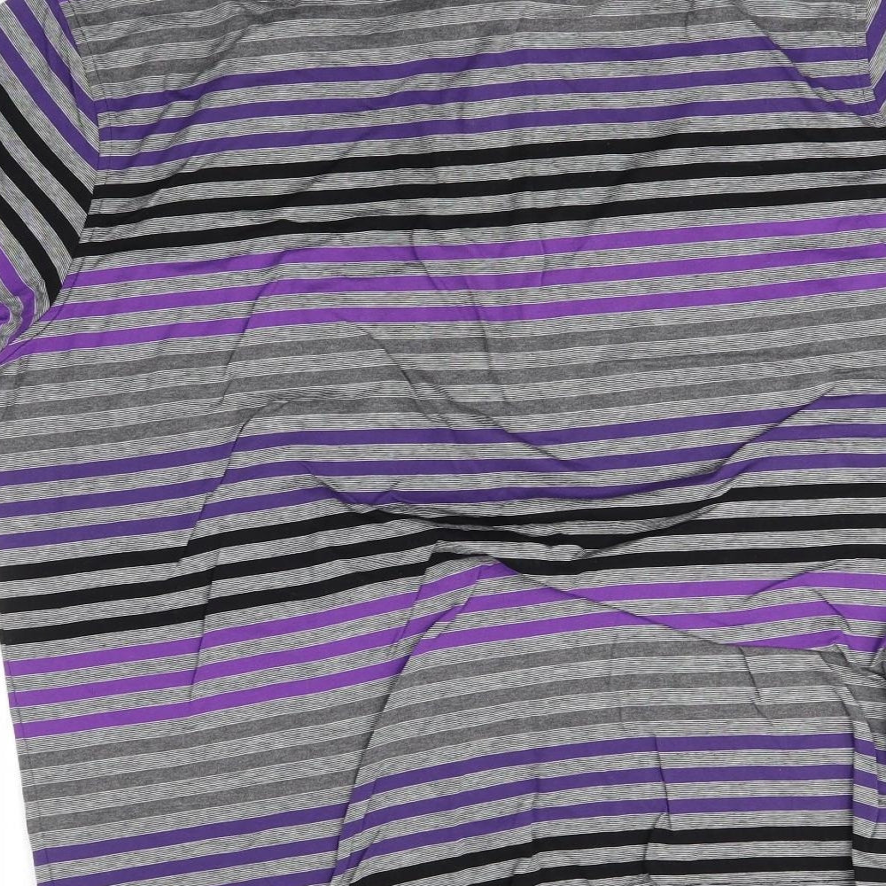 Jeff Banks Mens Multicoloured Striped   Polo Size L