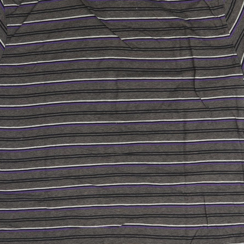 Jeff Banks Mens Multicoloured Striped   Polo Size L